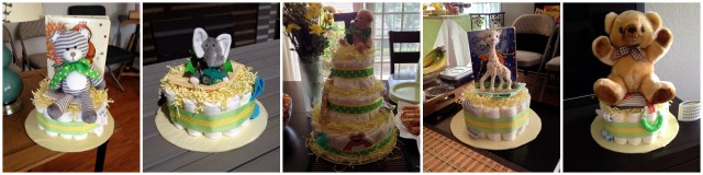 Diaper cakes
